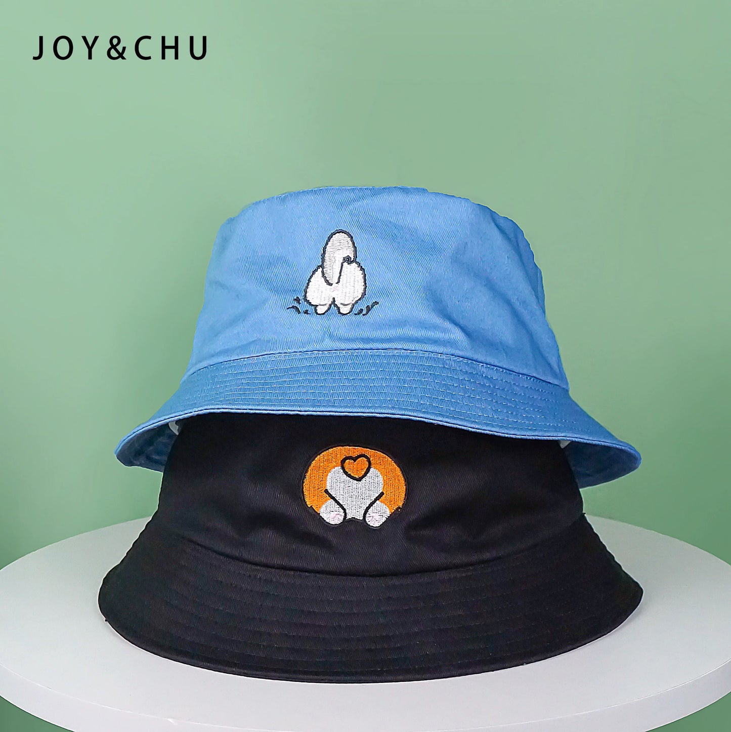 Embroidered 3 Sides Samoyed Cute Hat – Adorable and Playful