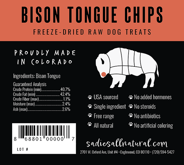 Bison Tongue Chips