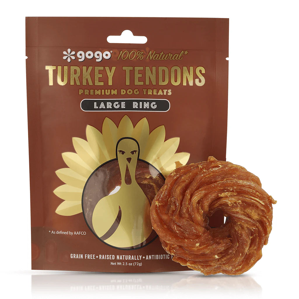 GoGo Treat Turkey Tendon Ring