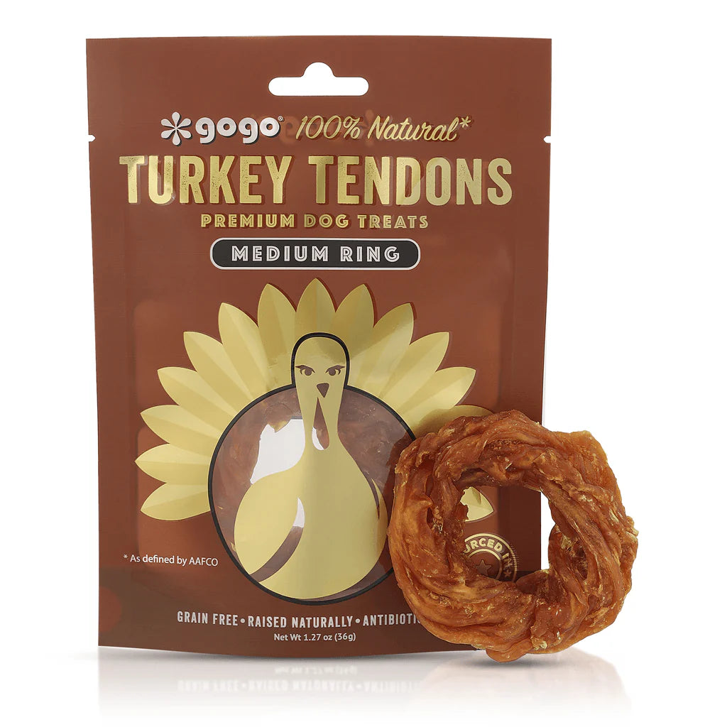 GoGo Treat Turkey Tendon Ring