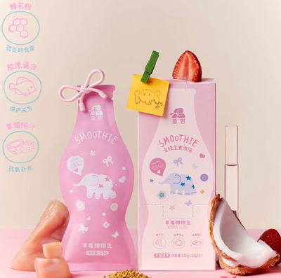 SHINEN Smoothie Soup with Bee Pollen Food Topper for Dog and Cat