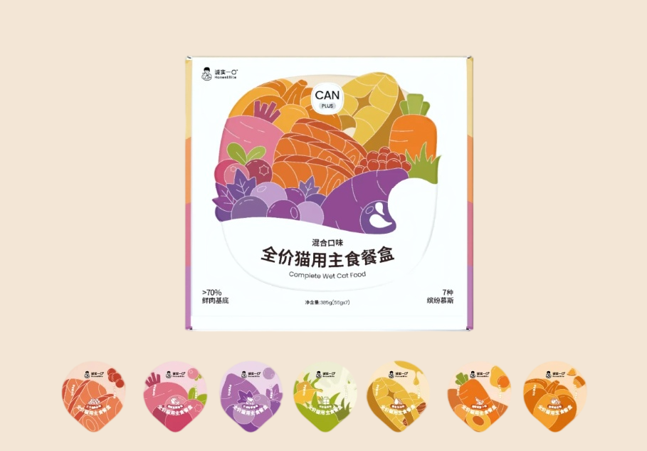 HONESTBIT 7 different flavors Complete Wet Food