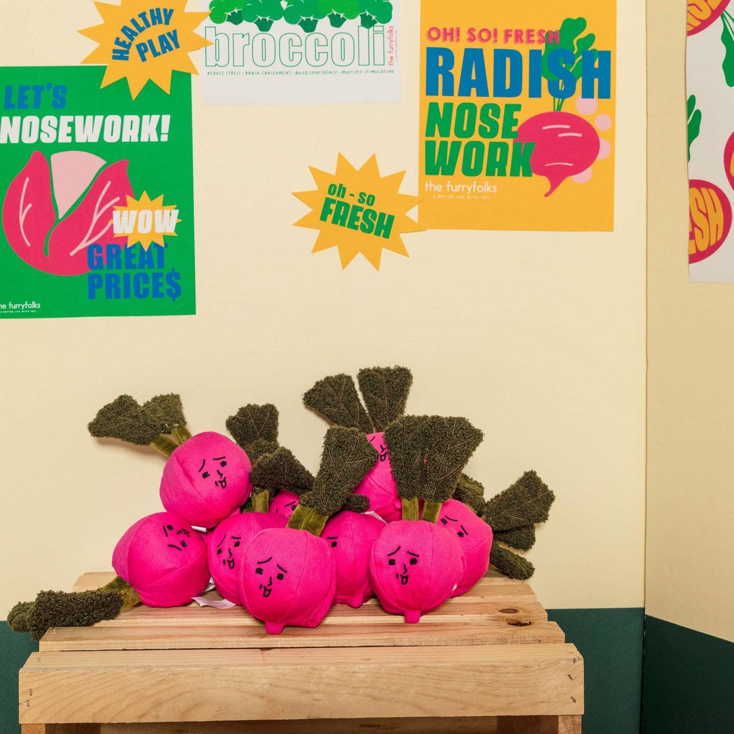 Radish Nose Work Toy