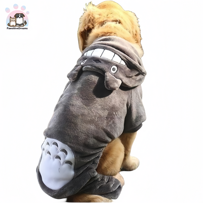 Chinchilla Design Hoodie for Medium and Large Dogs - Pawsitive Dreams