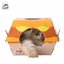 Hamburger Cartoon Shape Cat House and Scratching Board For Cats - Pawsitive Dreams