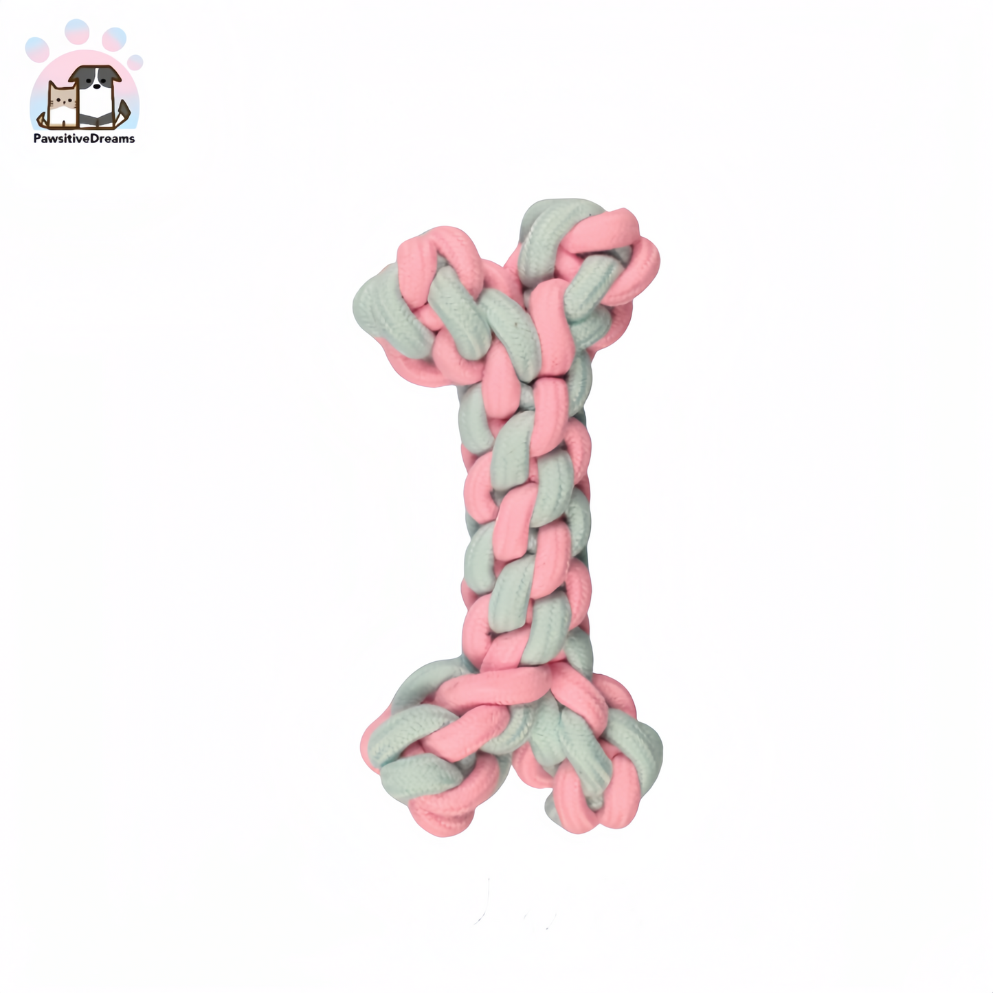 Rope Pull Toy for Boredom & Stimulating for Dogs, Durable Knotted for Biting and Teeth Cleaning - Pawsitive Dreams