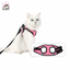 Vest-Style Suede Pure Color Pet Harness and Leash, Escape-Proof Design For Dog and Cat - Pawsitive Dreams