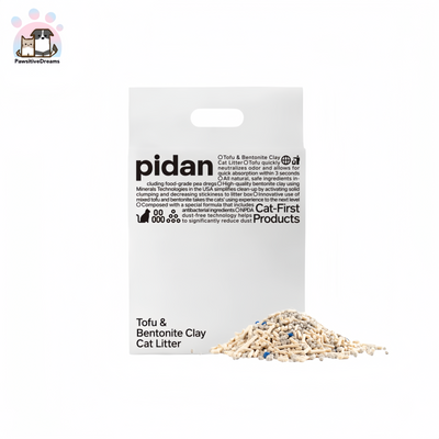 Pidan Signature Tofu Blend Cat Litter, Dust-Free, Fast Drying and Flushable Clumping Cat Litter - Pawsitive Dreams