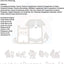 7 Diifferent Flavor Freeze-Dried Raw Cat Food Individual Small Pack