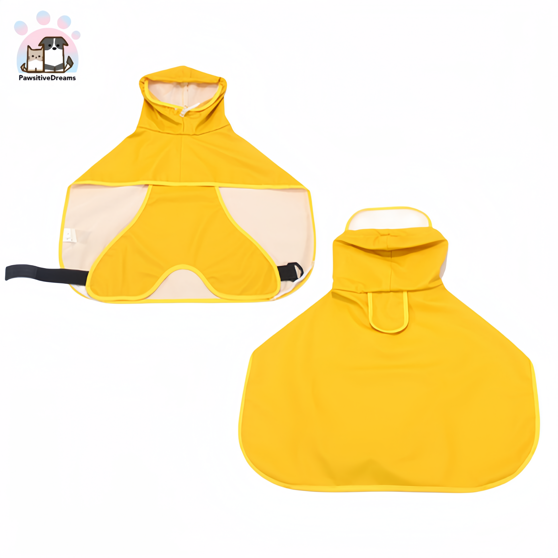 Chongta Raincoat For Teddy, Corgi, Golden Retriever Large Dog Pet Clothes - Pawsitive Dreams