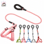 Adjustable Linen Dog Harness and Leash Set - Pawsitive Dreams