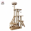 Morden Wooden Extra Large Multi-Level Cat Tree With Cat Scratching Posts, Dangling Balls - Pawsitive Dreams