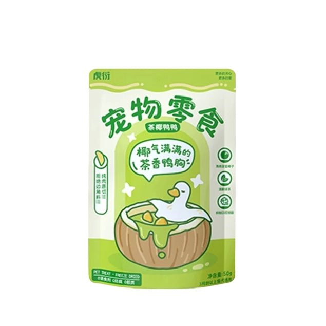 Freeze-Dried Coconut Green Tea Duck for Cats & Dogs