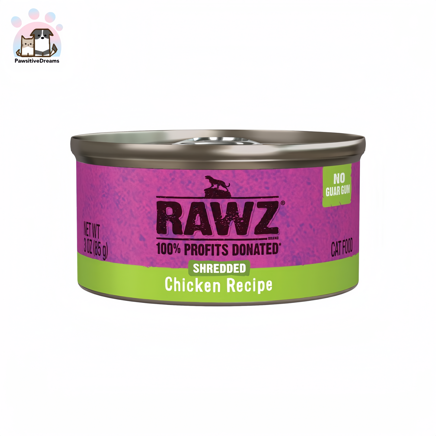 Rawz Natural Premium Shredded Canned Cat Wet Food