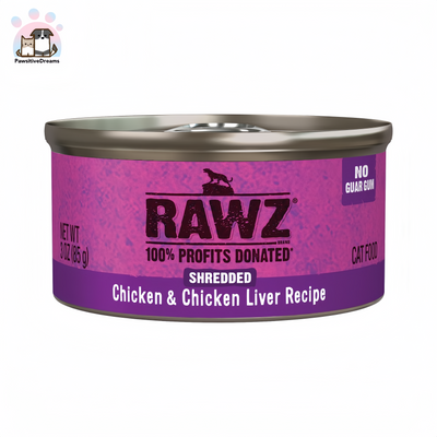 Rawz Natural Premium Shredded Canned Cat Wet Food