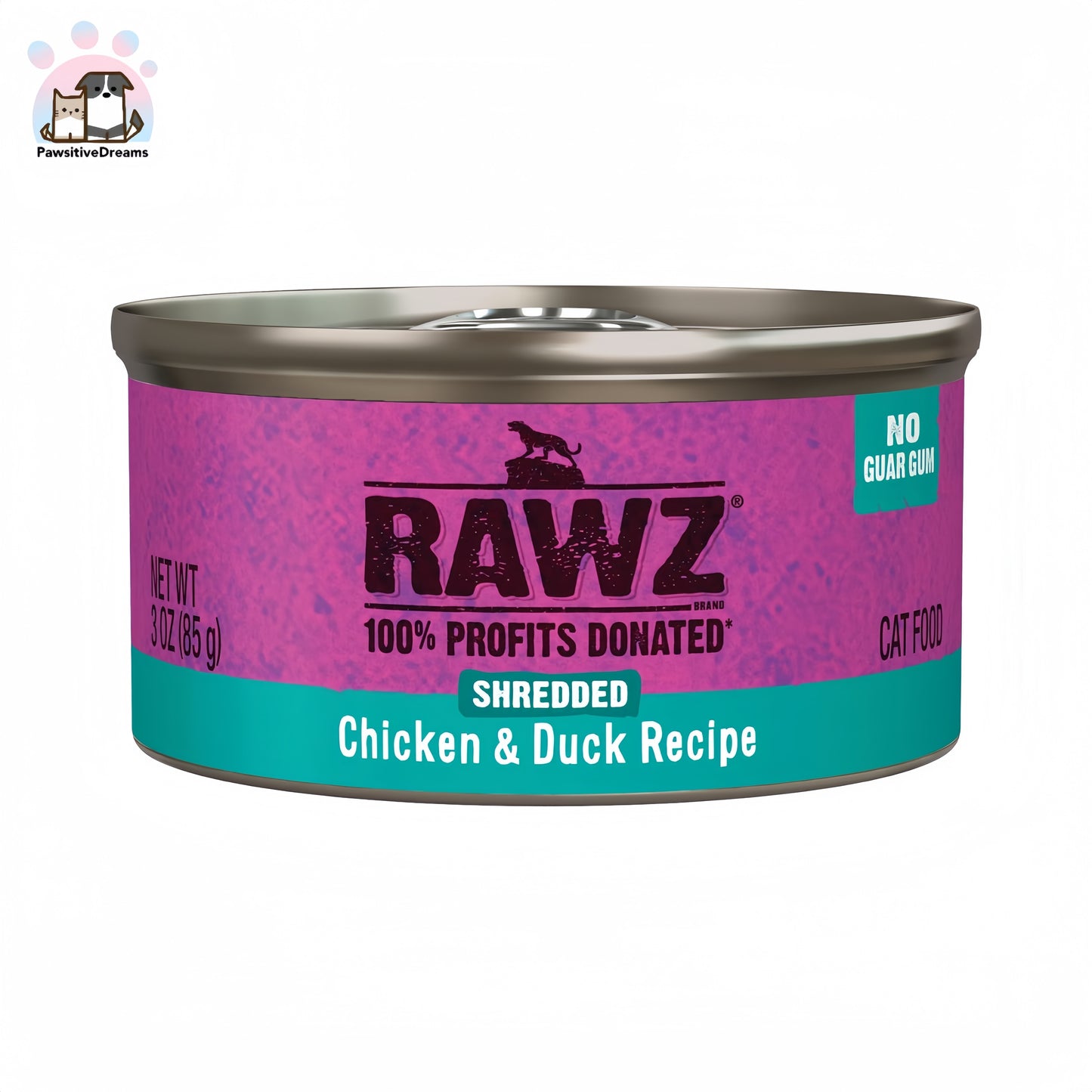 Rawz Natural Premium Shredded Canned Cat Wet Food