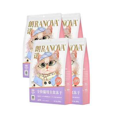 RANOVA Mini 99 Chicken Pigeon Complete & Balanced Freeze-Dried Cat Food