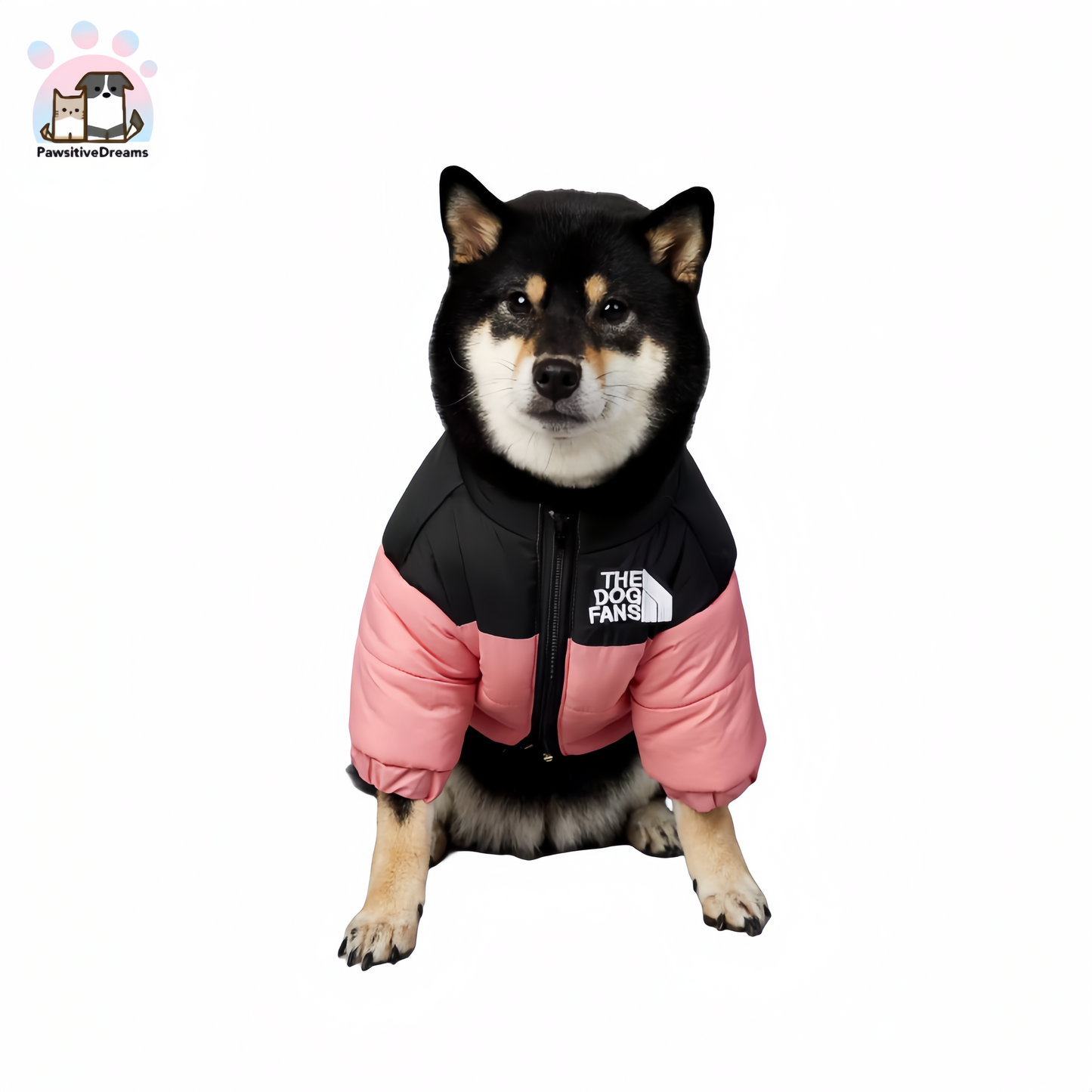 Luka Warm Cotton Jacket Windproof and Waterproof for Medium to Large Dogs - Pawsitive Dreams