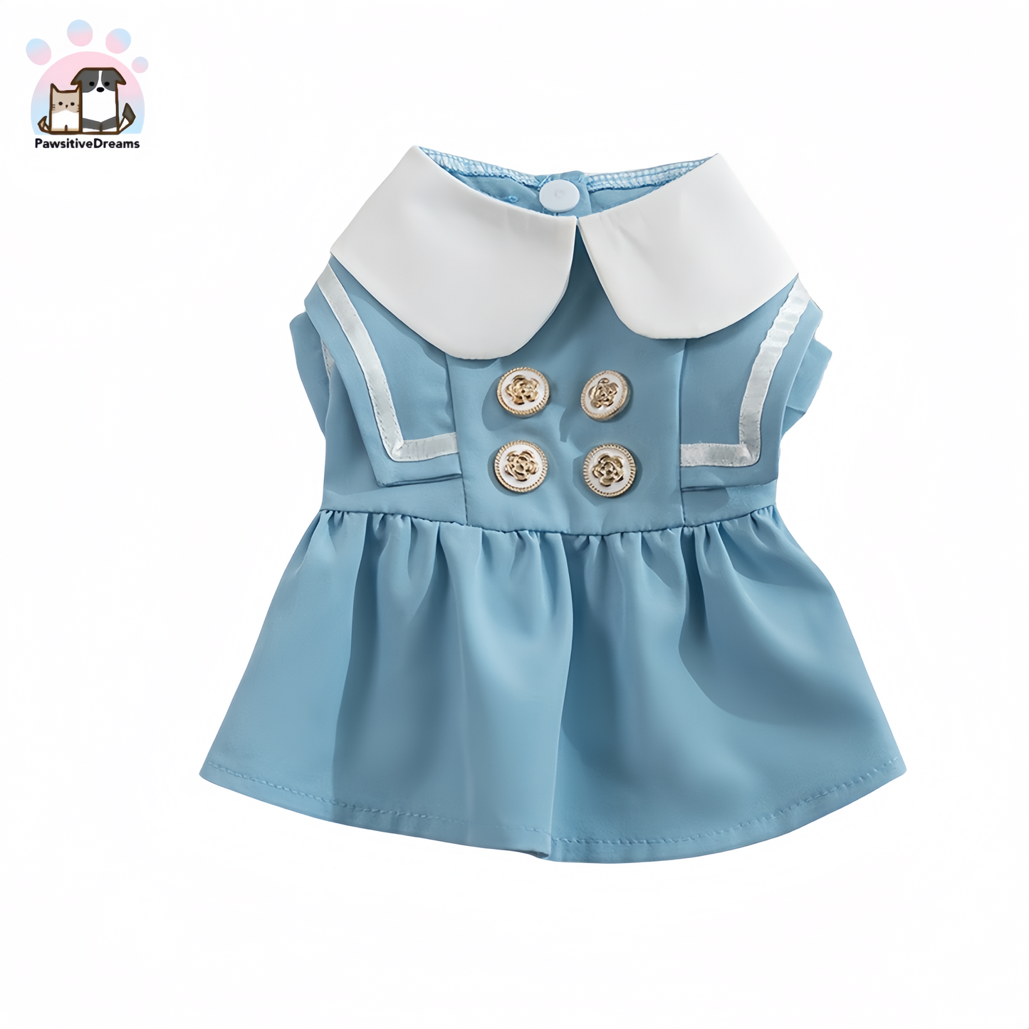 Hipidog Chanel Style Dress For Cat & Small Dog - Pawsitive Dreams