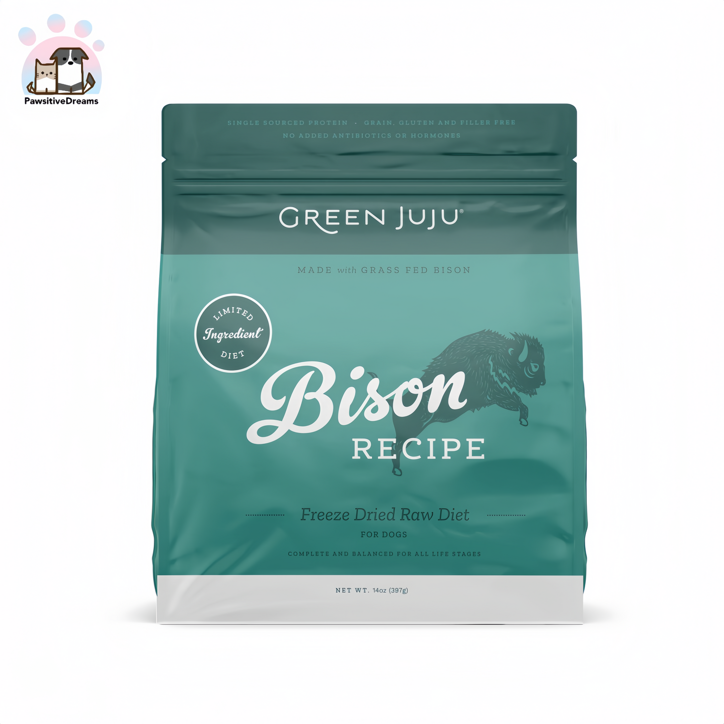 Green Juju Freeze-Dried Raw Diet Dog Food