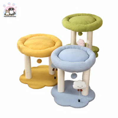 Xinruilin Cloud Scratching Post For Cat - Pawsitive Dreams