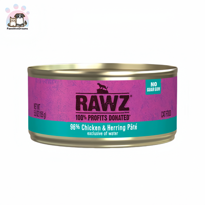 Rawz Natural Premium Pate Canned Cat Wet Food