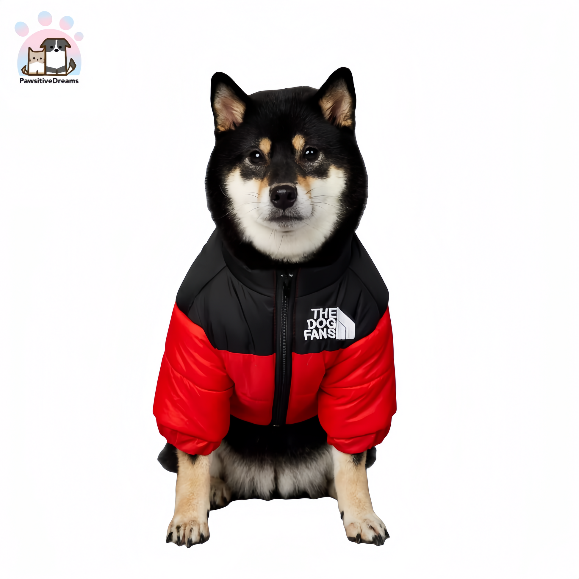 Luka Warm Cotton Jacket Windproof and Waterproof for Medium to Large Dogs - Pawsitive Dreams