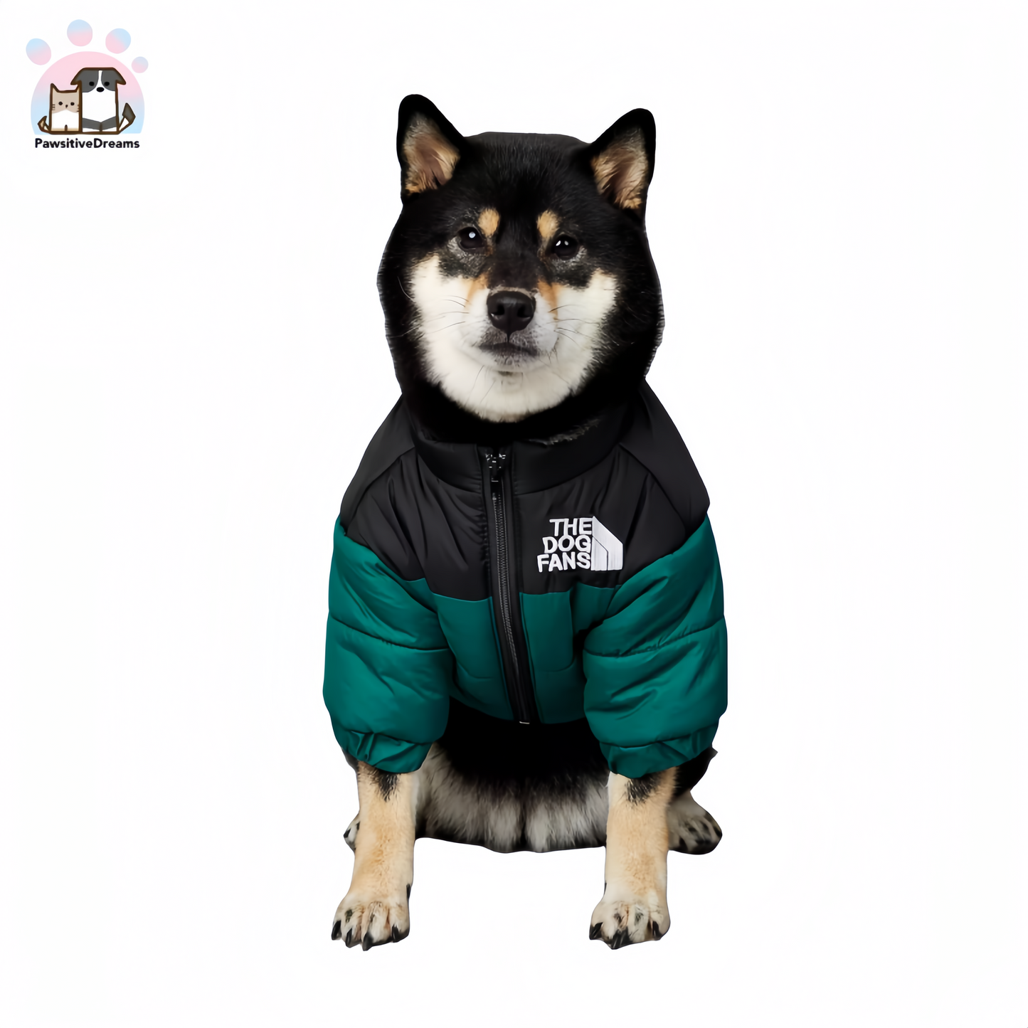 Luka Warm Cotton Jacket Windproof and Waterproof for Medium to Large Dogs - Pawsitive Dreams