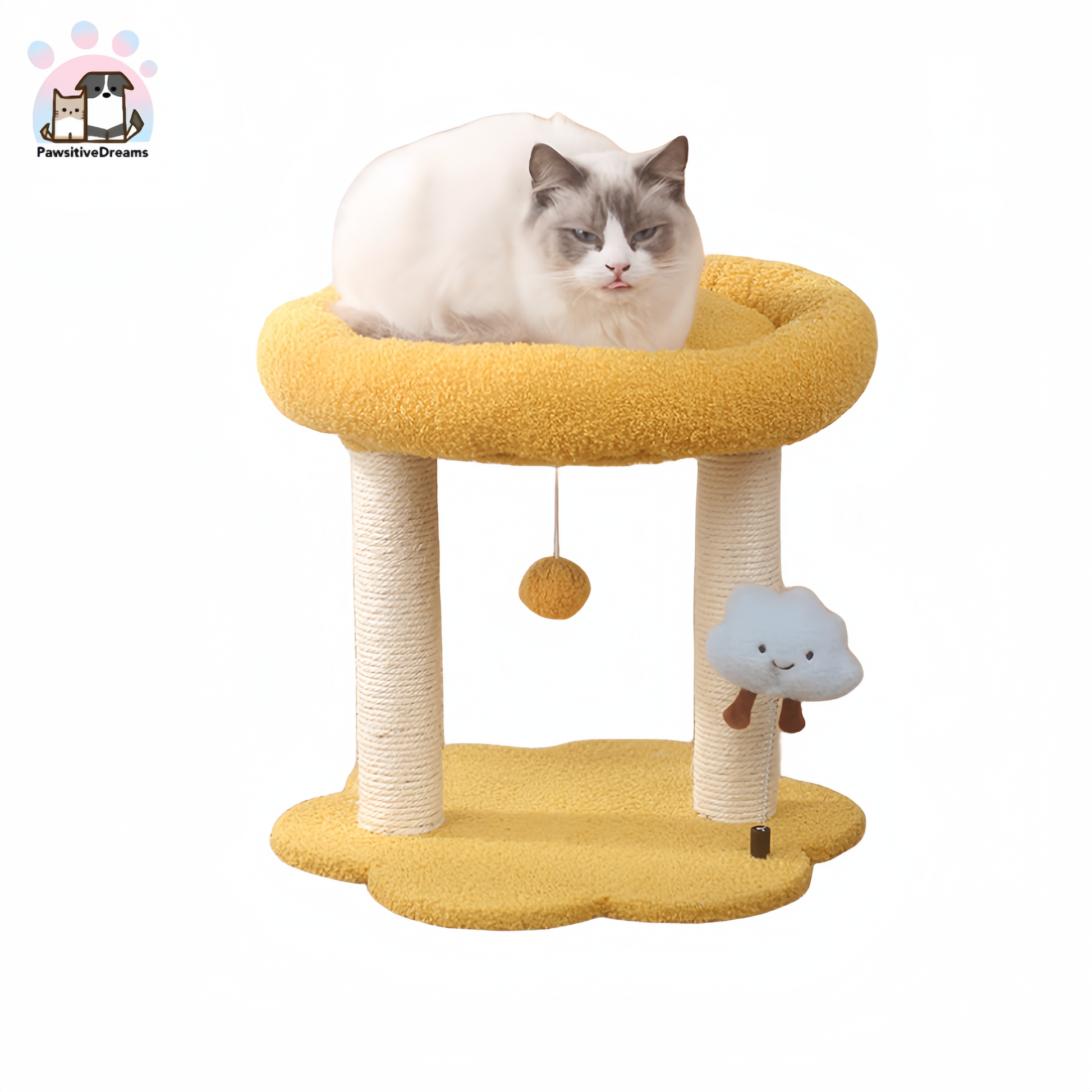 Xinruilin Cloud Scratching Post For Cat - Pawsitive Dreams