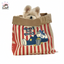 Creative Cute Pet Cat and Dog Kraft Paper Popcorn Bag, Intellectual Stress Relief Toy - Pawsitive Dreams