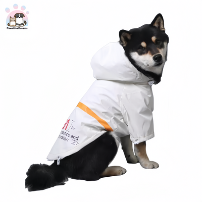 Luka NASA Windproof and Waterproof Rain Jacket for Medium to Large Dogs - Pawsitive Dreams