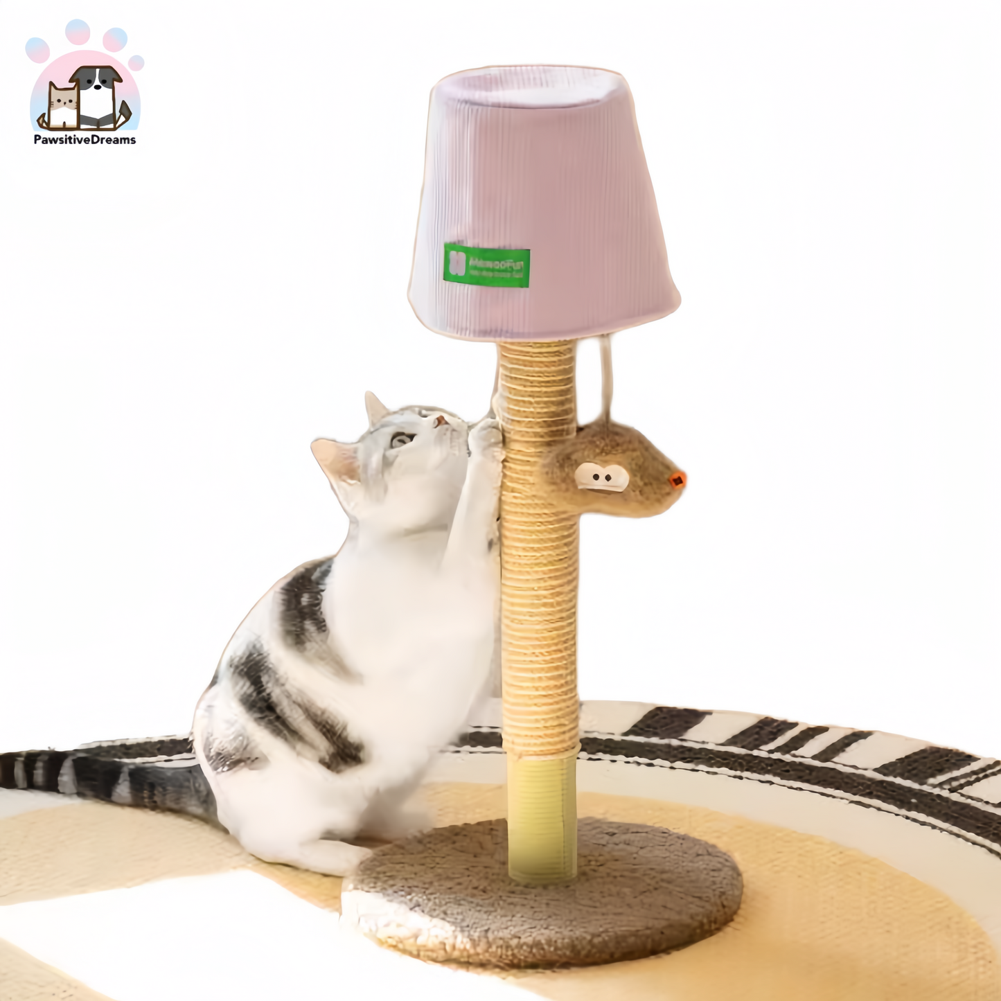 MewooFun Lamp Cat Scratching Post For Cat - Pawsitive Dreams