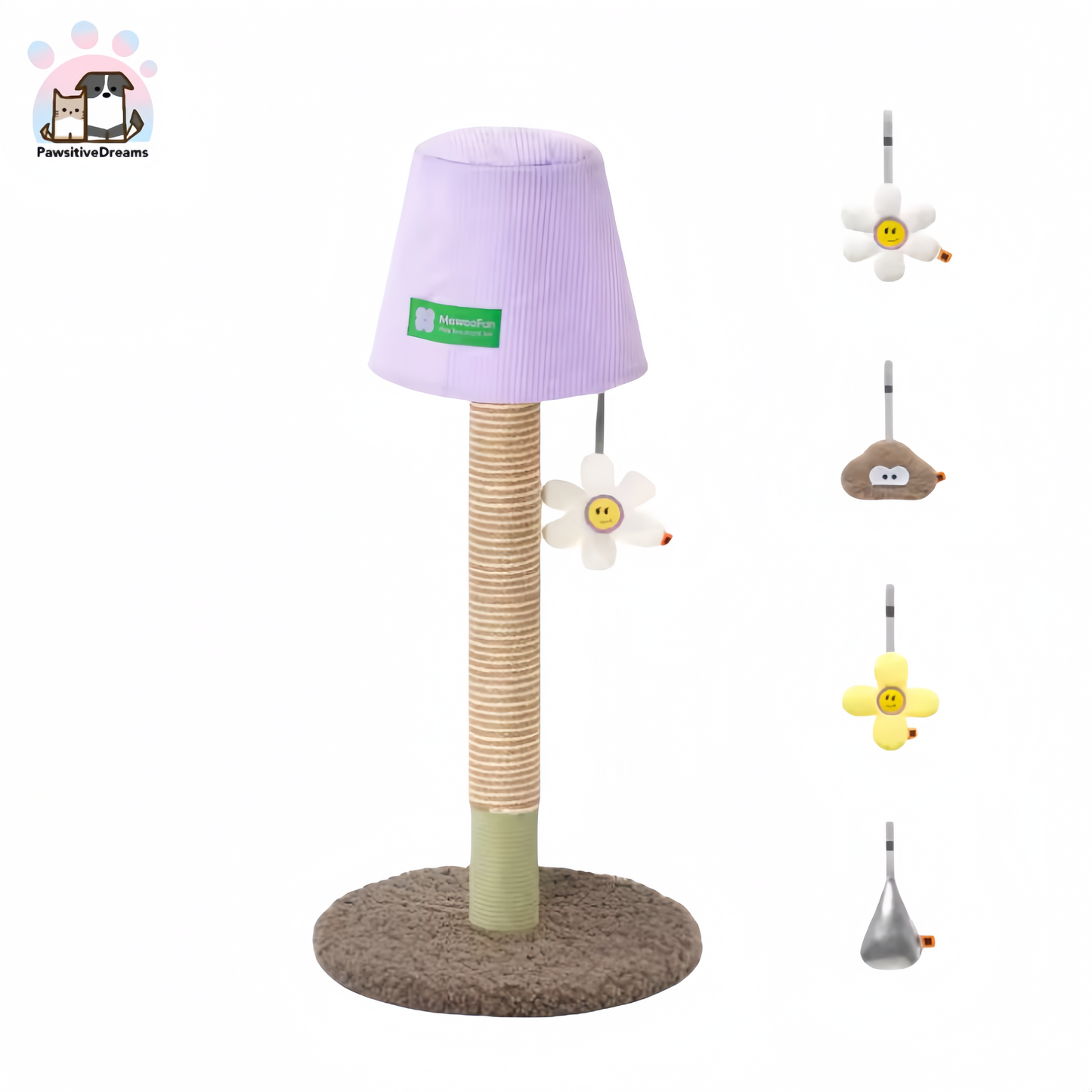 MewooFun Lamp Cat Scratching Post For Cat - Pawsitive Dreams