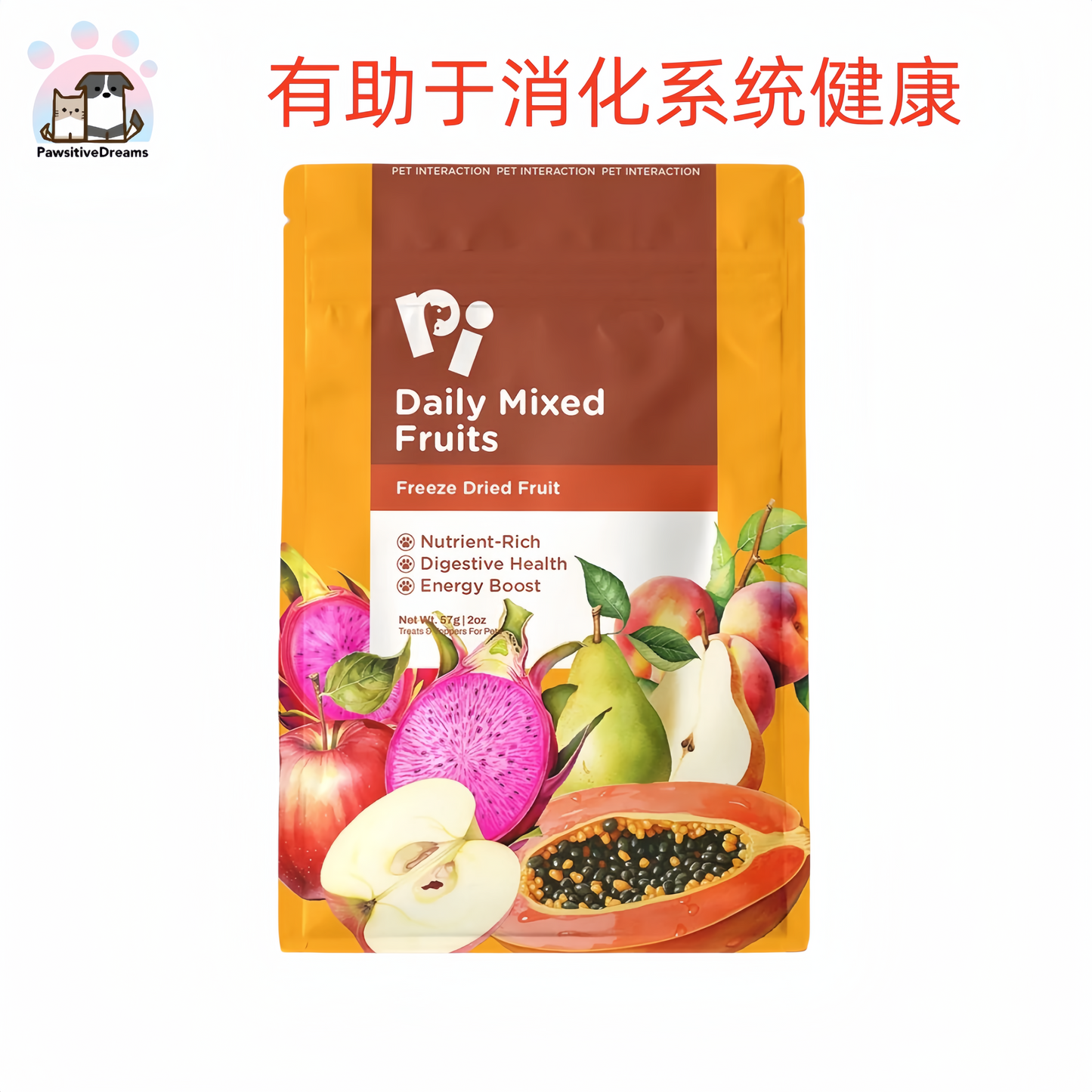 PI PET DAILY MIXED FRUITS