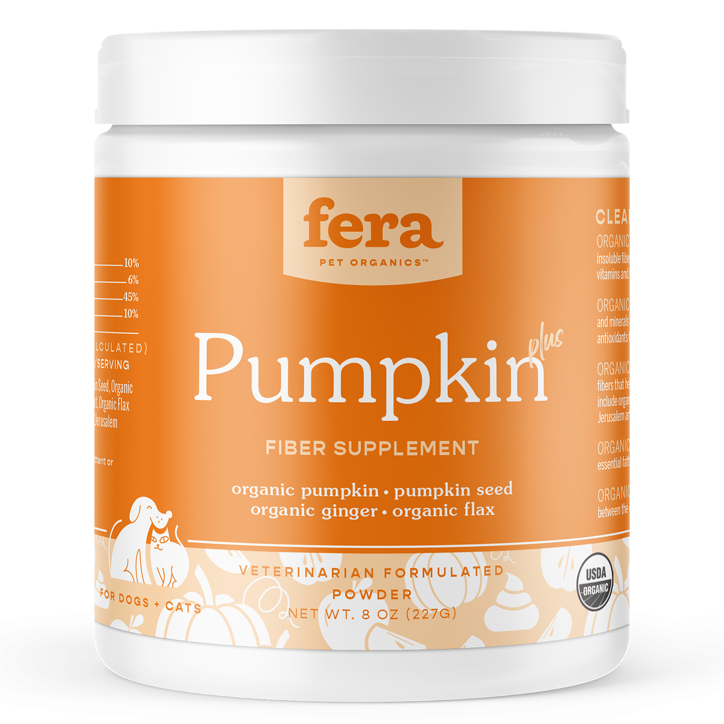 Pumpkin Plus Gut Support for Dog and Cat