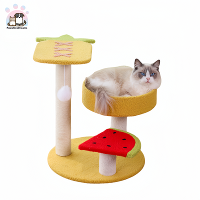 Xinruilin Pineapple Scratching Post For Cat - Pawsitive Dreams