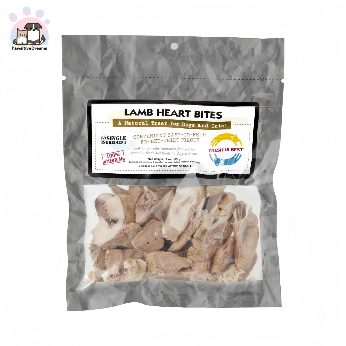 Fresh is Best Freeze Dried Treat For Dog and Cat