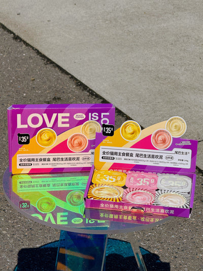Furry Tail Rainbow Pate Cat Wet Food 3 Different Formula for Cat