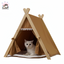 Wooden Stable Large Space Pet Tent for Cat and Dog Removable Cover - Pawsitive Dreams