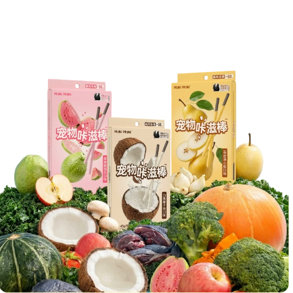 Chicken with Mix Fruit Crunchy Pawcky – Cat & Dog Treats