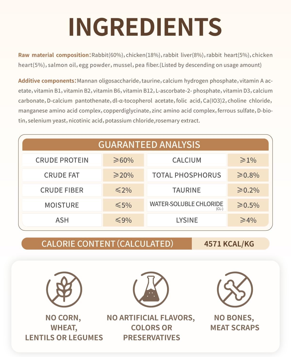 Pet-Ever Freeze Dried Cat Food