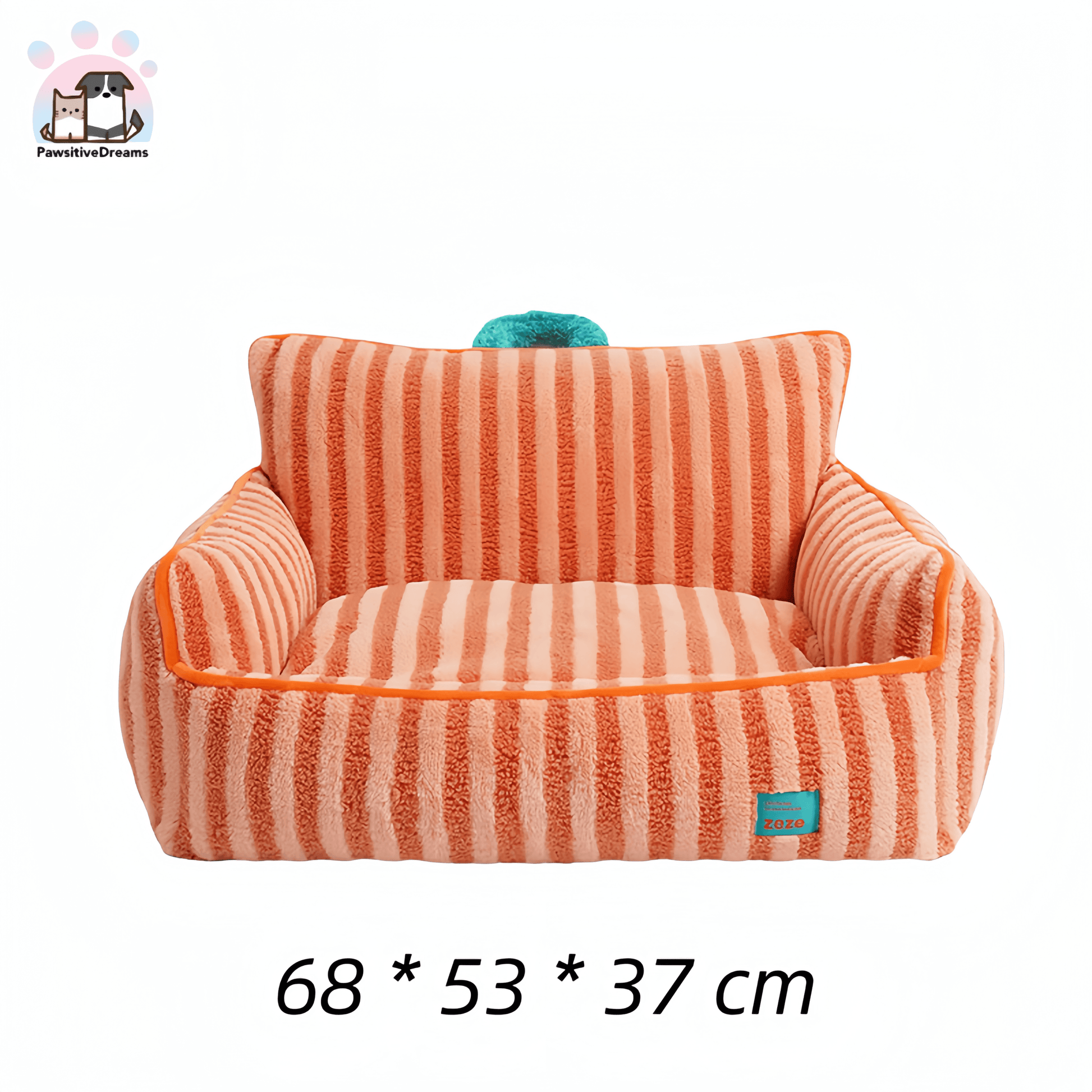 ZEZE Stripe Pet Sofa Removable Cover for Cat and Dog - Pawsitive Dreams