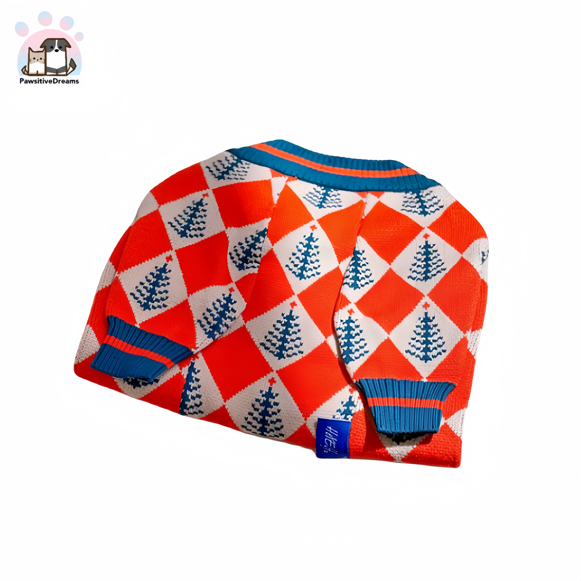 Luka Diamond Pattern Sweater for Medium to Large Dogs - Pawsitive Dreams