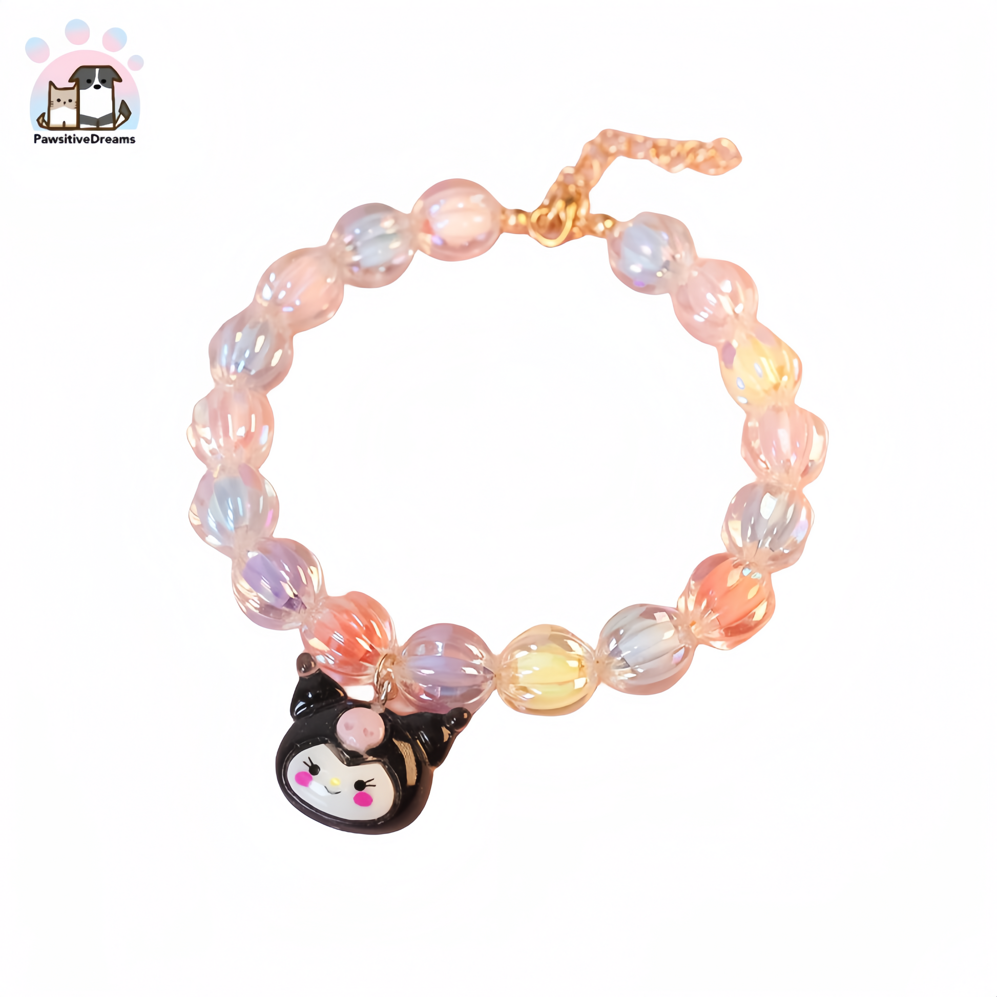 MeowSix Sanrio DIY Handmade Colorful Pet Necklace For Cat and Dog - Pawsitive Dreams