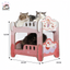 Tinypet Double-Layer Large Cat Scratching Post Bunk Beds for Cat - Pawsitive Dreams