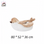 ZEZE Sparrow-Shaped Pet Bed For Dog and Cat - Pawsitive Dreams