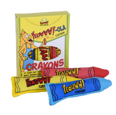 Yeowww!-ola Catnip Crayons