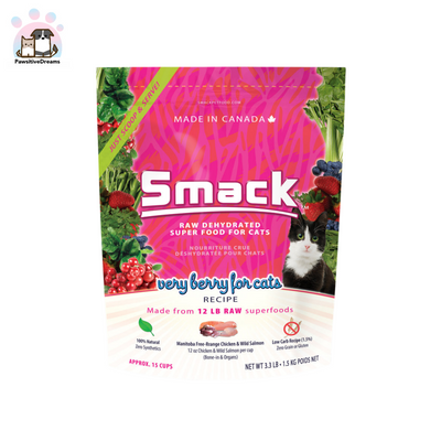 Smack Raw Dehydrate Very Berry Super Cat Food