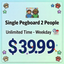 Perler Beads Activity - Single Board(Unlimited Time)