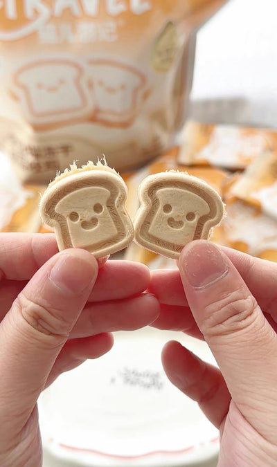 Toast-Style Freeze-Dried Chicken & Pigeon Goat Milk Treat